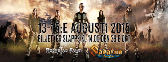 rockstad falun 2015 sabaton open air